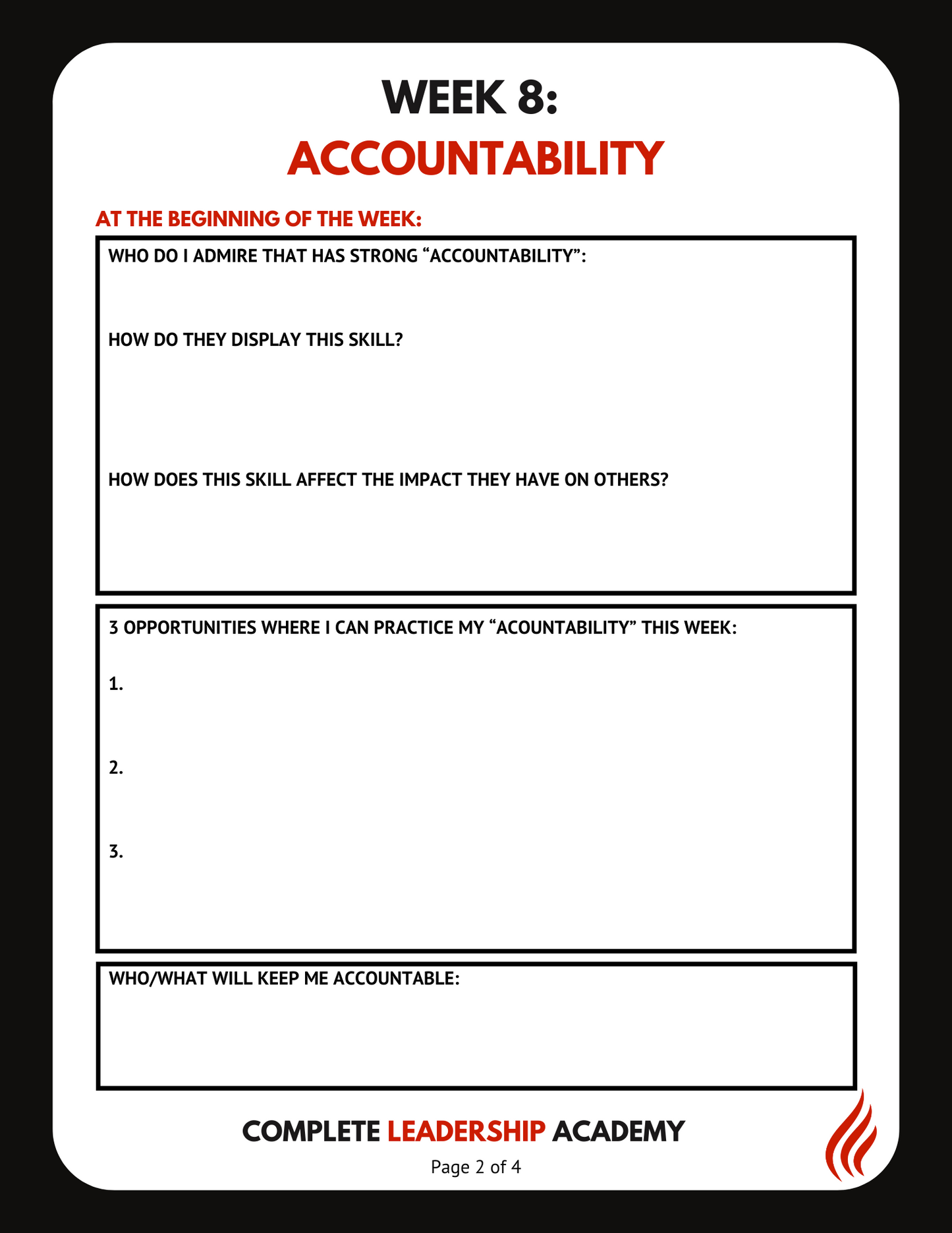 LEADERSHIP SKILLS PROGRAM
