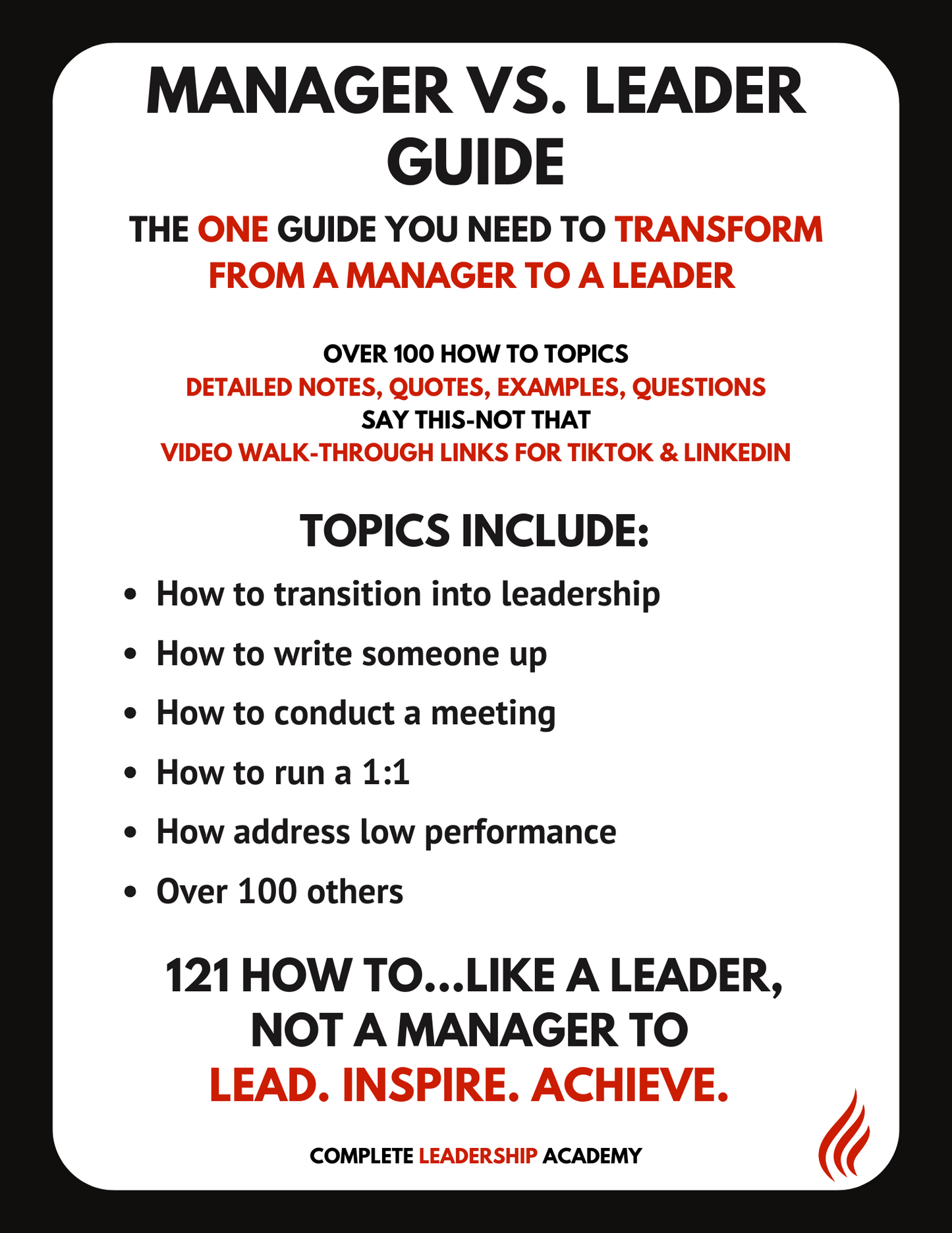 COMPLETE LEADER Package