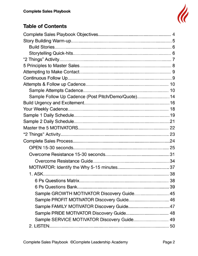 COMPLETE Sales Playbook: 90+ Page Guide for New OR Experienced Sales Reps (*Sales Rep Favorite*)