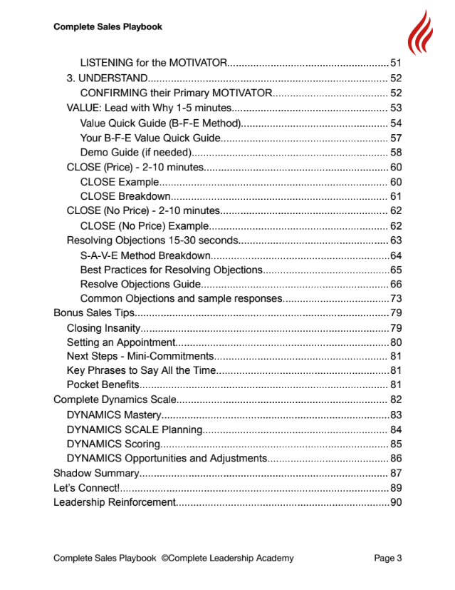 COMPLETE Sales Playbook: 90+ Page Guide for New OR Experienced Sales Reps (*Sales Rep Favorite*)