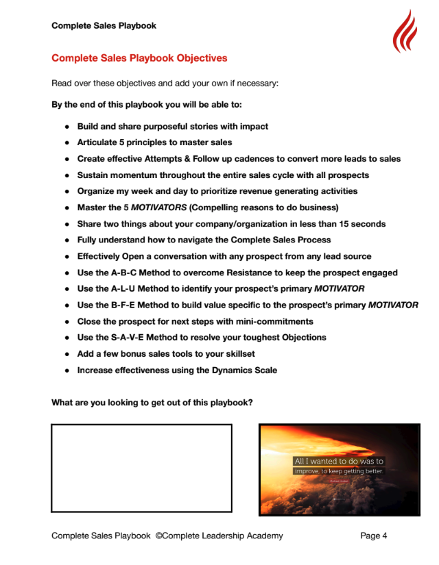 COMPLETE Sales Playbook: 90+ Page Guide for New OR Experienced Sales Reps (*Sales Rep Favorite*)