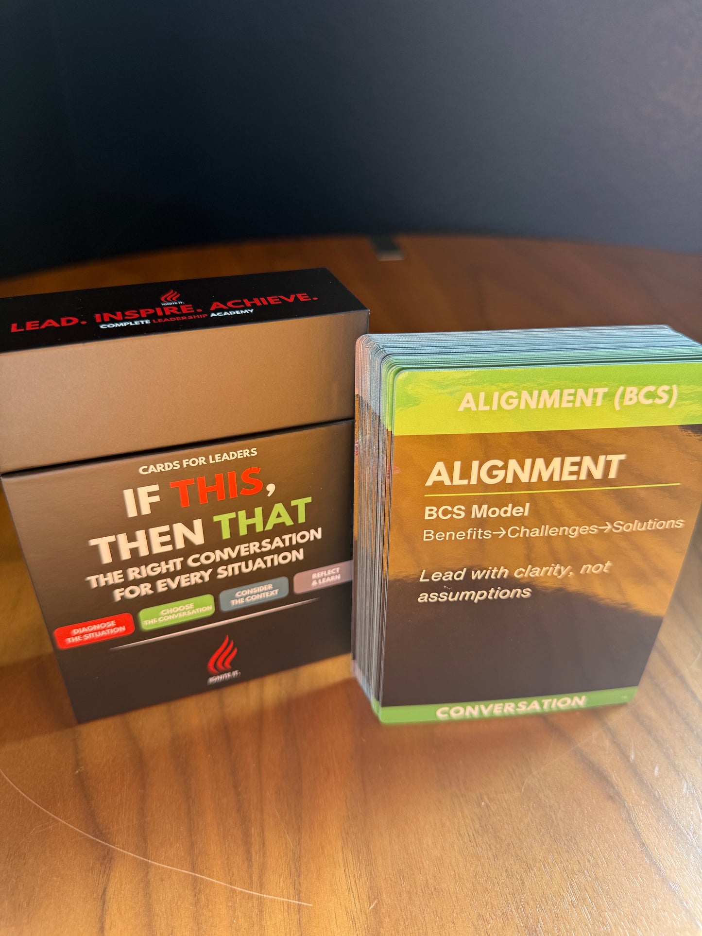 Stop Reacting. Start Having the Right Conversation. If THIS, Then THAT Cards Box - Pre-order Now