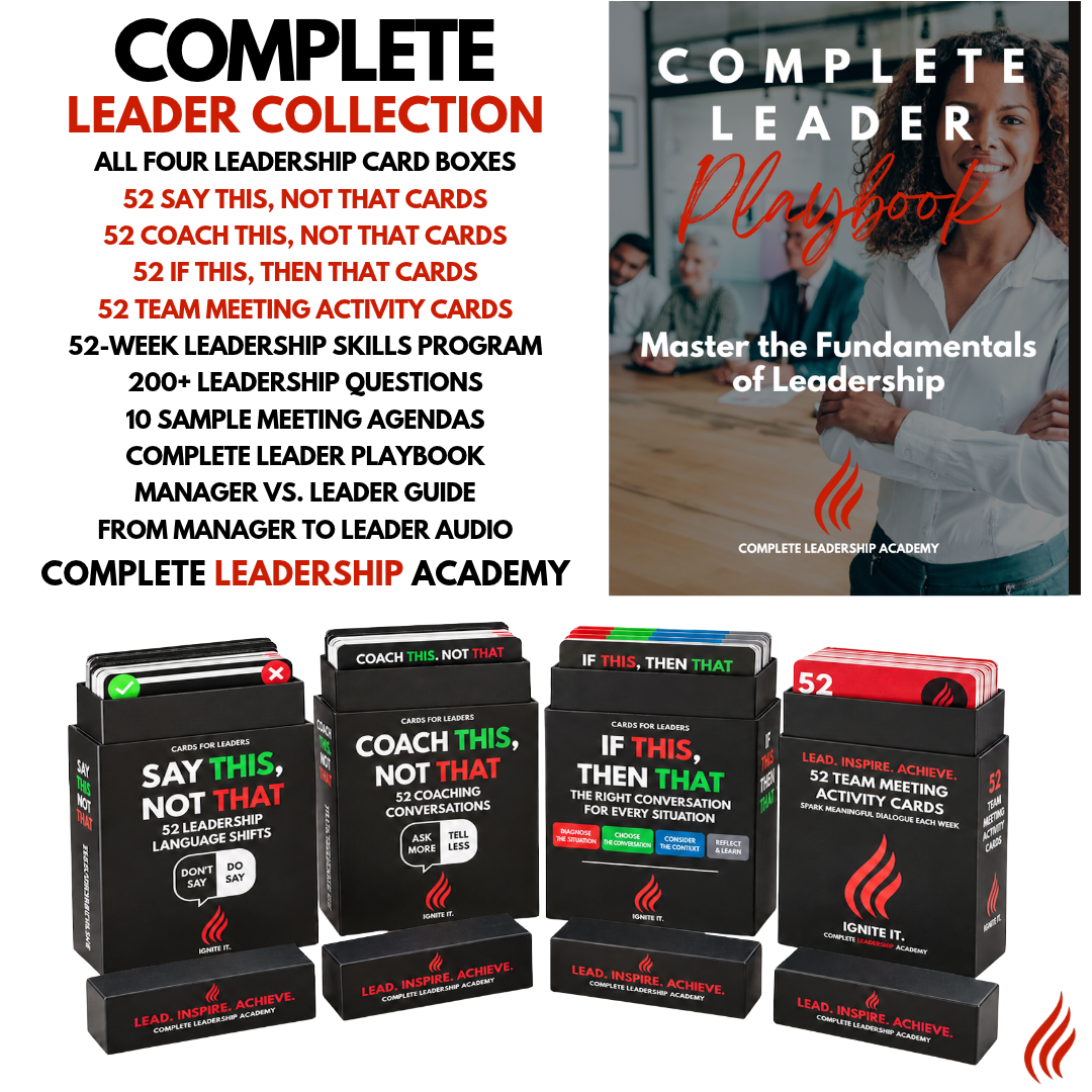 COMPLETE LEADER Collection (ALL Leadership Tools In One)