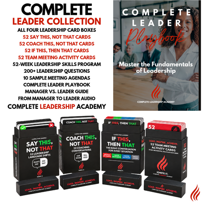 COMPLETE LEADER Collection (ALL Leadership Tools In One)