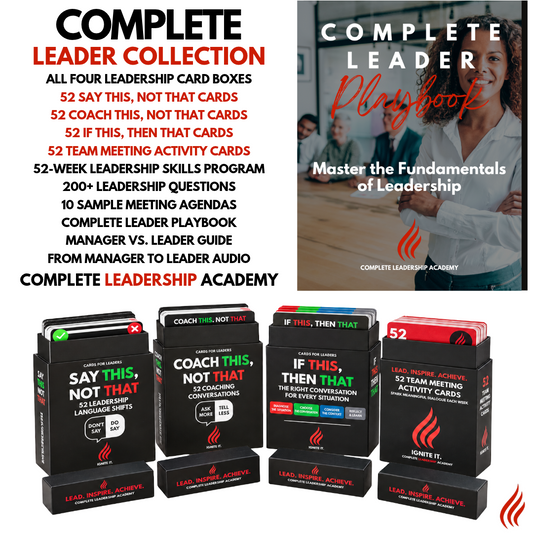 COMPLETE LEADER Collection (ALL Leadership Tools In One)