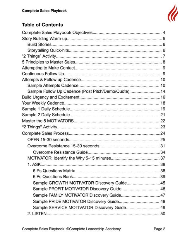 COMPLETE Sales Playbook: 90+ Page Guide for New Sales Reps (*New Sales Rep Favorite*)