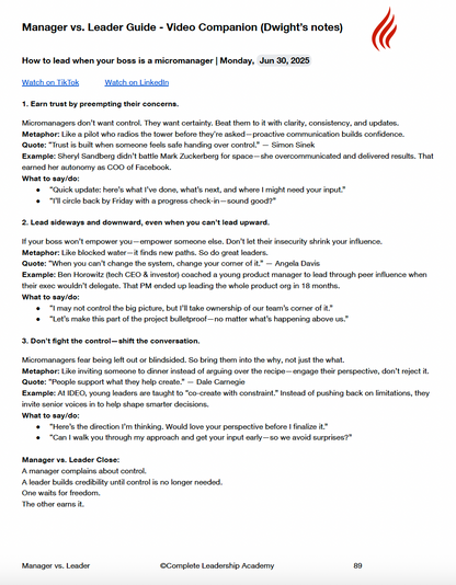 LEADERSHIP SKILLS PROGRAM